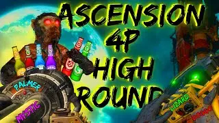Ascension 4 Player High Round #shorts #callofduty #codzombies