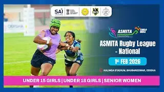 ASMITA Rugby League - National - Day 2 | Live from Kalinga Stadium, Bhubaneswar