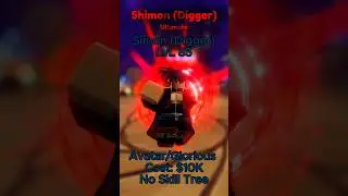 NEW Simon (Digger) unit Showcase in ALS #roblox #animelaststand #showcase
