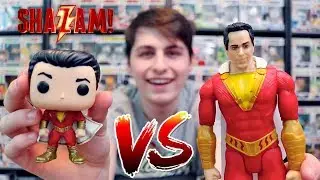 Shazam - Action Figures VS Funko Pops!