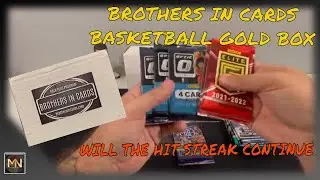OPENING BASKETBALL HOBBY PACKS | September Brothers in Cards Pack Plus Program Gold