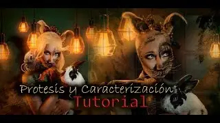 Caracterización HALLOWEEN  + prótesis paso a paso. Mis trucos al descubierto