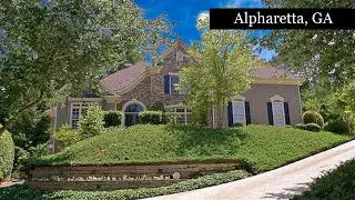 Дом на продажу в Альфаретте, Джорджия — 4 спальни, 3,5 ванные комнаты — #atlantarealestate