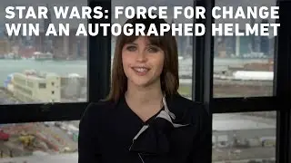 Star Wars: Force For Change - Your Chance to Win an Autographed Rogue One Stormtrooper Helmet