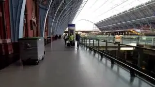 St  Pancras Station in London
