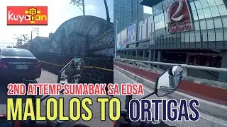 2nd Attempt lumuwas ng Manila ng nakamotor | Malolos to Ortigas Motorcycle ride | #kuyatan