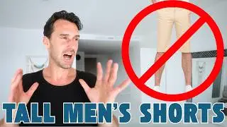 Tall Men's Fashion Ep  6 | Sweat Shorts | Different Shorts Style For Tall Men