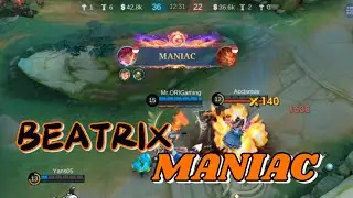BEATRIX MLBB MANIAC IN NEW SEASON