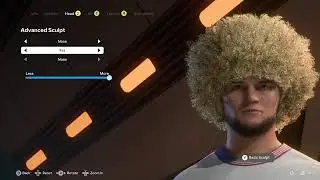 Khabib Nurmagomedov FC25 Face Creation