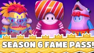 NEW Fall Guys Season 6 Battle Pass!