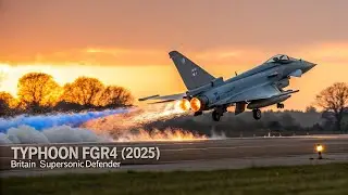🔥 Finally Unveiled: Eurofighter Typhoon FGR4 (2025) &ndash; Britain&rsquo;s Supersonic Guardian 🇬🇧✈️