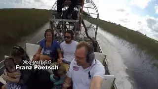 Everglades Aligator Farm - Airboatride 2016