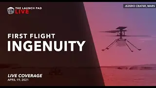 REPLAY! Watch the first ever FLIGHT ON MARS | Ingenuity Mars Helicopter | Live Coverage