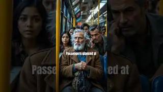 Don't Judge a Person by Their Appearance! #HumanityFirst #RespectMatters #BusStories #shorts