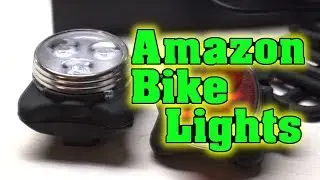 Ascher Bike Light Super Bright Front & Rear LED USB Rechargeable Bicycle