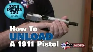 Unloading A 1911 Pistol