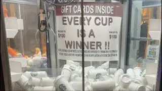 Gift card prize machines wish me luck