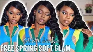 New Spring Soft Glam! GRWM Chat