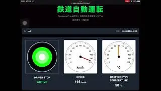 デジタル速度計（Amazon Lightsail）