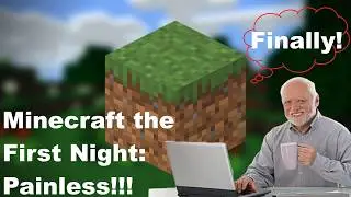 Your First Night in Minecraft Will Be Changed After This Video!