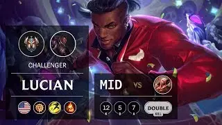 Lucian Mid vs Vladimir - NA Challenger Patch 9.13