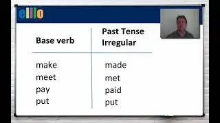 Past Tense