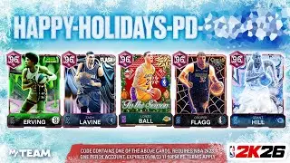 CHRISTMAS CODE COMING IN NBA 2K26 MyTEAM!! FREE PINK DIAMONDS???