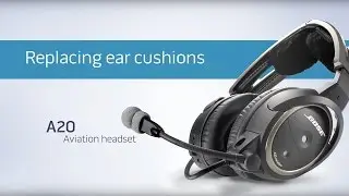 Авиационная гарнитура Bose A20 &mdash; замена амбушюр