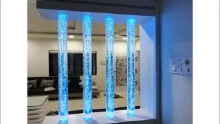 Glass pillar design