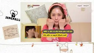 Vietsub Jang Nara's facial massage secret method Happy together ep 402 Part