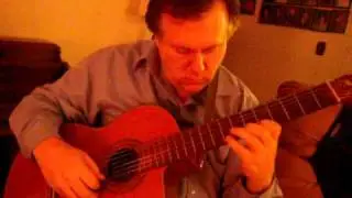 Once Upon A Time, Adams & Strouse, Solo Guitar Peter Carpenter.AVI