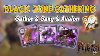 Solo Black Zone Gathering ⛏️ BIGGEST PROFIT RUN YET! 💰 (DON'T GET GANKED CHALLENGE!) 😱