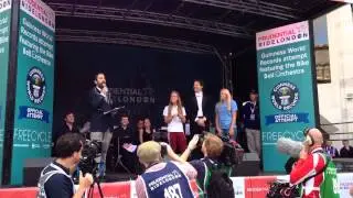 Official world record announcement bike bell orchestra Lond