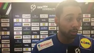 Melvyn Richardson (FRA) after FRA - CRO