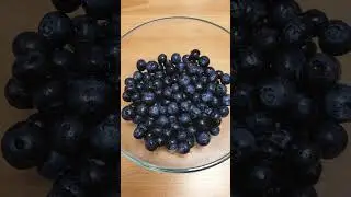 Blueberry sour cream cake