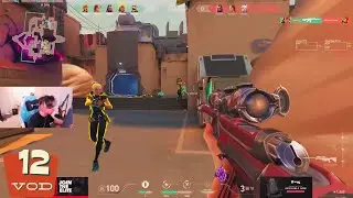 Tenz! Reyna Gameplay (Bind) [Full Match VOD #12]