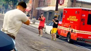 GTA V: VIDA DO CRIME | ATACARAM O HOSPITAL ONDE ESTAVA MINHA MÃE #EP.54 - Tj