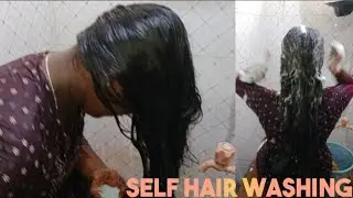 Heavy Shampoo Hair Wash | After Hair dryer