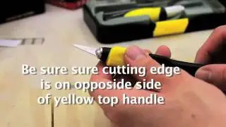 General #95622 Knife Set Instructional