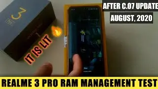 Realme 3 Pro Ram Management And App Opening Speed Test C.07 July Update | Realme 3 Pro August Update