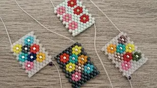 miyuki practice with peyote technique #peyote tekniği ile miyuki &ccedil;alışması