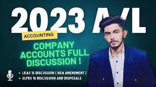 2023 A/L Accounting paper | Company Accounts Discussion | English Medium | LKAS | SLFRS | Standards