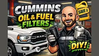 Замена масла и топливного фильтра на Ram 6.7 Cummins 2019-2024 годов выпуска &mdash; простое руководств...