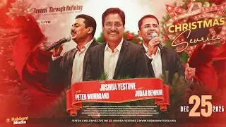 🔴 LIVE || Christmas Service || 25-December-2025 || Message by Pr. Joshua J. Yestove || Rabboni Media