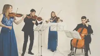 The Lancashire String Quartet performing Shape Of You - Available from AliveNetwork.com