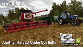 FINISHING THE HARVEST | Farming Simulator 25 - Kinlaig | Episode 10