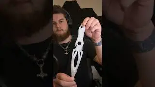 3D Printed Valorant Mystbloom Kunai!! #shorts
