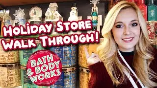 BATH & BODY WORKS STORE WALK THROUGH + HAUL | Holiday Traditions Collection, Festive Forest Scents