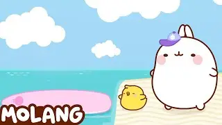 🏖️ Molang and Piu Piu&rsquo;s Fun Day at the Beach | Funny Cartoon For Kids | Molang Hindi
