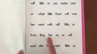 Sight words will little or Fetzer B2-29